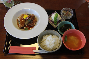 宮崎邸の料理